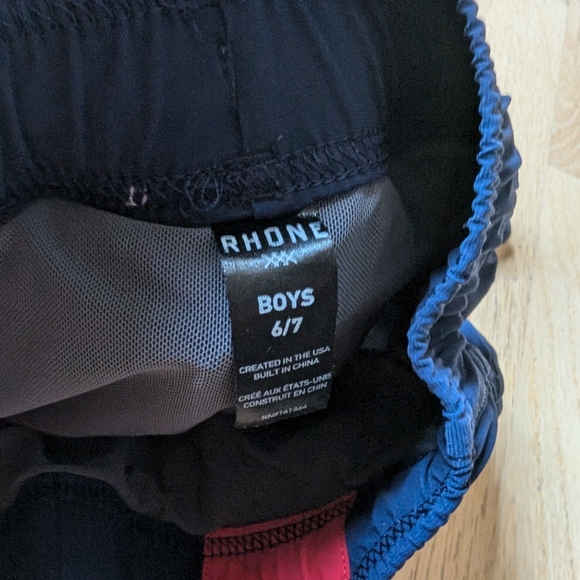 RHONE Swim Trunks boys size 6/7 - Picture 2 of 5